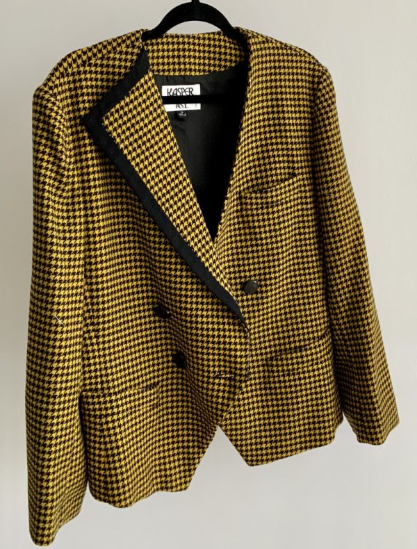 Blazer vintage amarillo