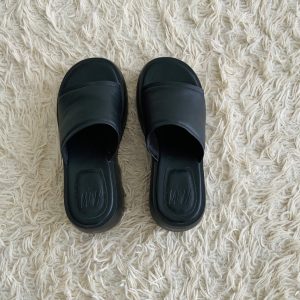 Sandalias negras plataforma