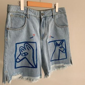 Short de Jean burritos - intervenido