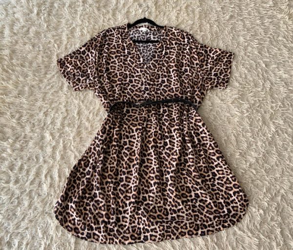 vestido animal print