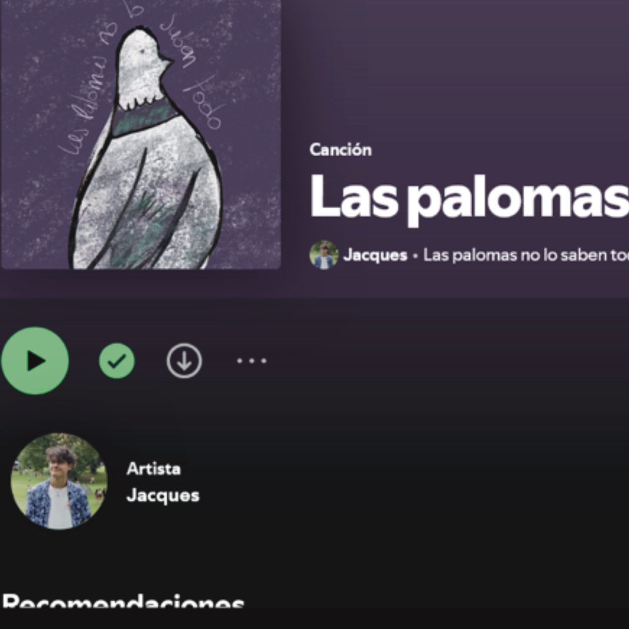 Las palomas no lo saben todo - Isabel Escobar