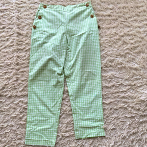 Pantalón picni verde - Mi clóset - Isabel Escobar